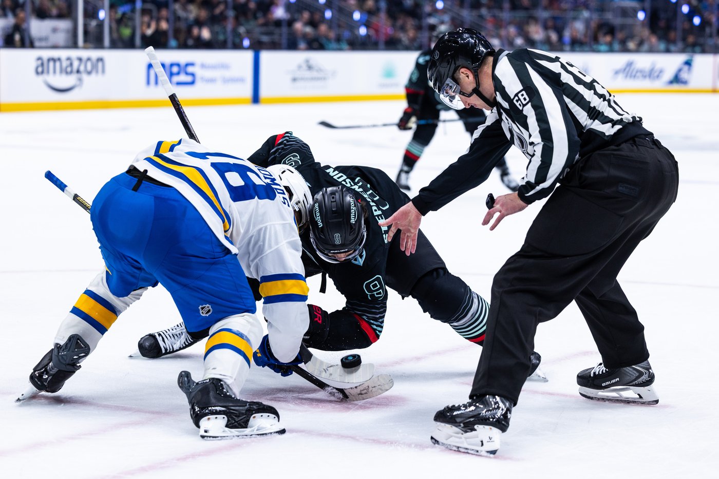 Blues beat Kraken 3-2 to halt Seattle's 5-game home winning streak | iNFOnews.ca Blues beat Kraken 3-2 to halt Seattle's 5-game home winning streak | iNFOnews.ca