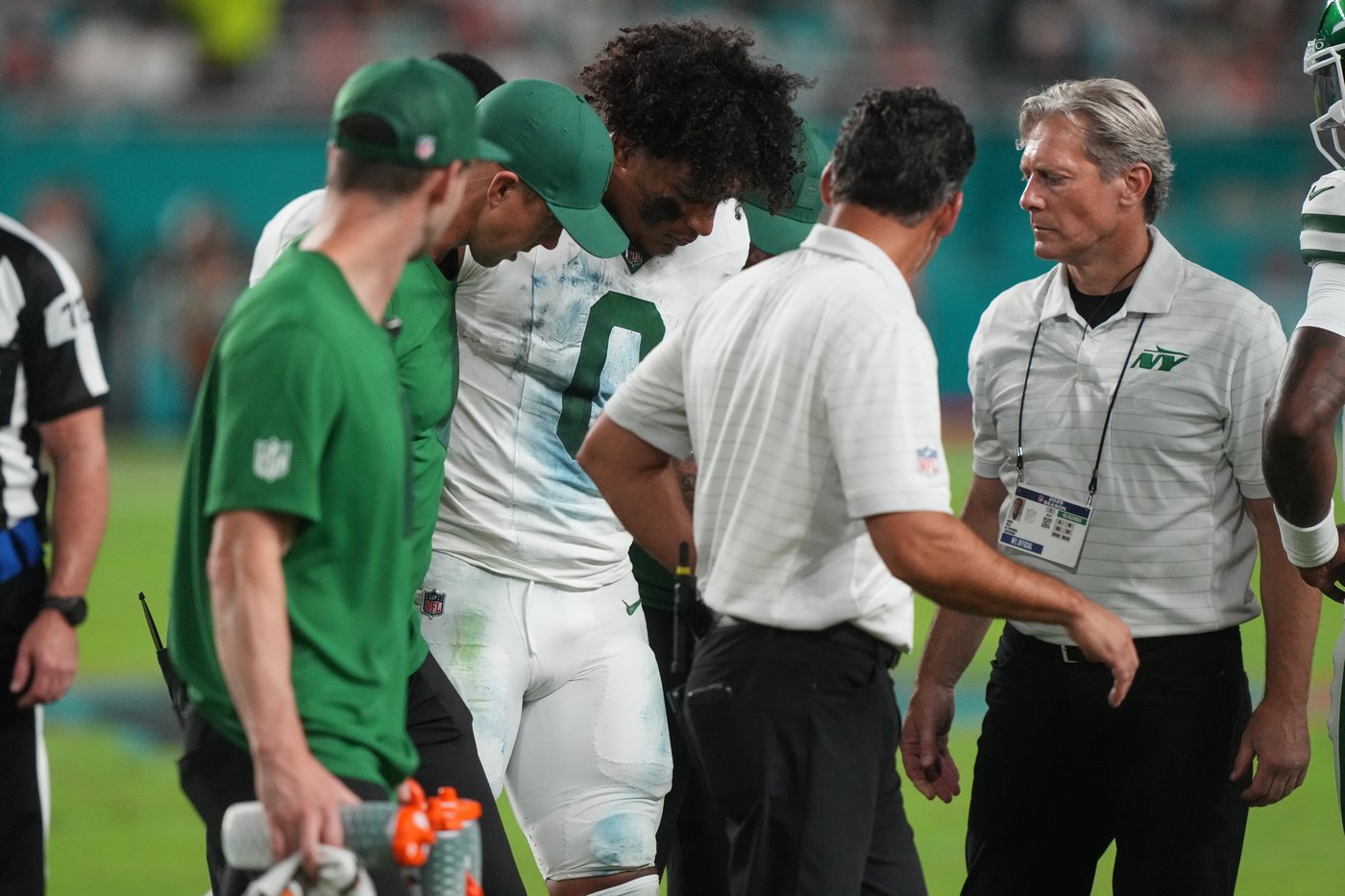 Jets running back Braelon Allen seeking second opinion on 'pretty serious' knee injury | iNFOnews.ca