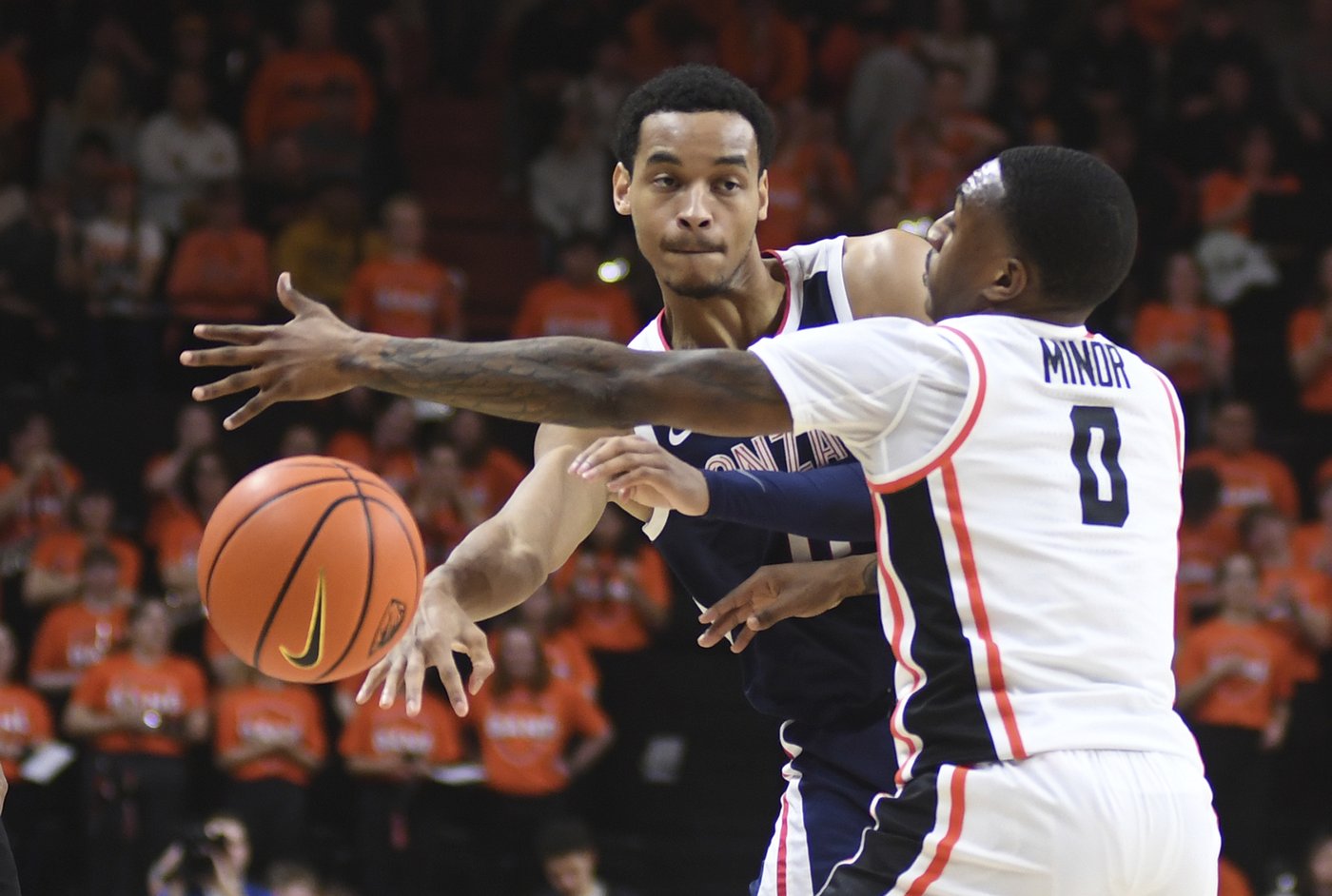 Oregon State outlasts No. 16 Gonzaga 97-89 in overtime | iNFOnews.ca Oregon State outlasts No. 16 Gonzaga 97-89 in overtime | iNFOnews.ca