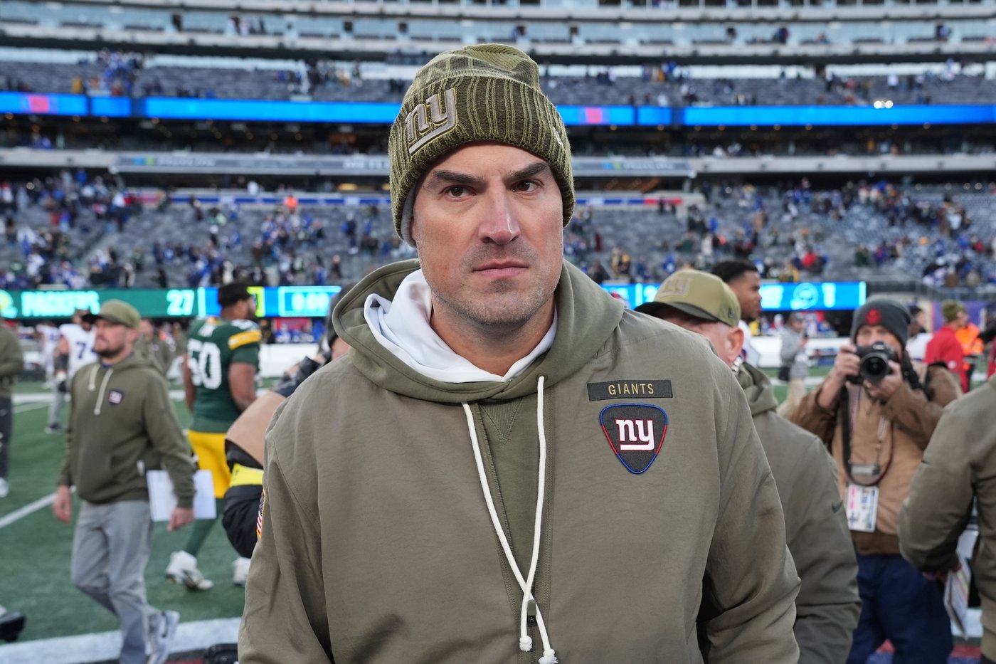 Abdul Carter benched for Giants' first defensive series on what Mike Kafka called a coach's decision | iNFOnews.ca Abdul Carter benched for Giants' first defensive series on what Mike Kafka called a coach's decision | iNFOnews.ca