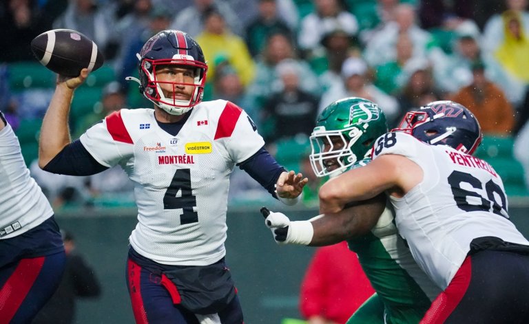 Bethel-Thompson, Philpot lead Alouettes to 48-31 win over Riders, snap five-game skid | iNFOnews.ca