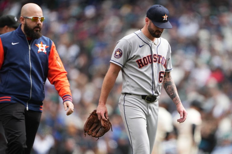 Astros lose another starter, Cody Bolton leaves Sunday’s 6-1 loss to the Mariners with back injury | iNFOnews.ca