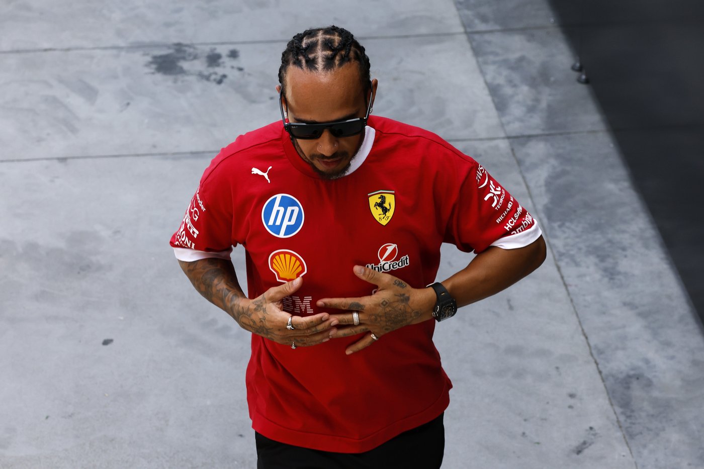 Hamilton passed by Leclerc and Hulkenberg in another low point since joining Ferrari | iNFOnews.ca