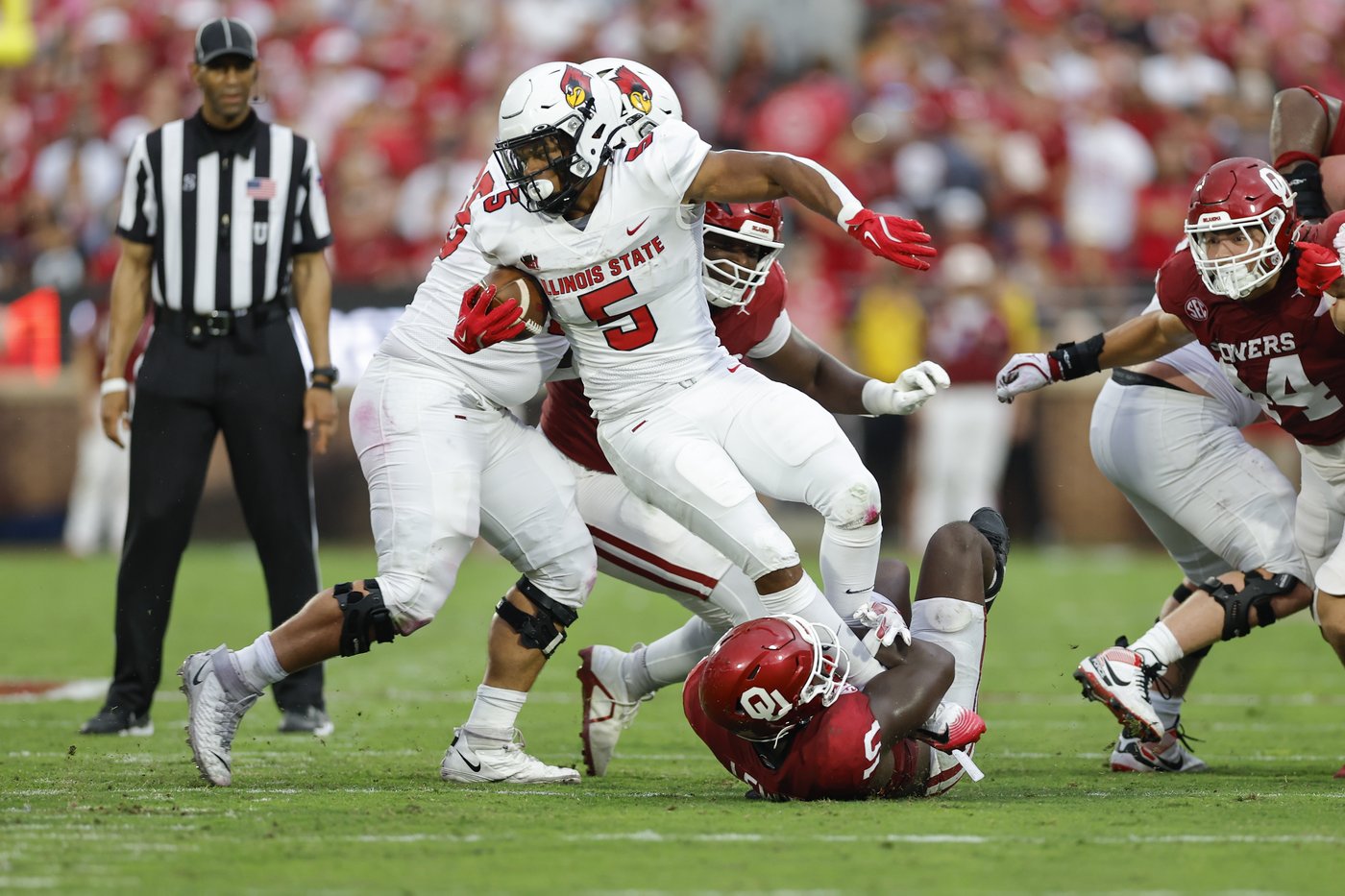 John Mateer sets record in Oklahoma debut, leading No. 18 Sooners to 35-3 win over Illinois State | iNFOnews.ca John Mateer sets record in Oklahoma debut, leading No. 18 Sooners to 35-3 win over Illinois State | iNFOnews.ca