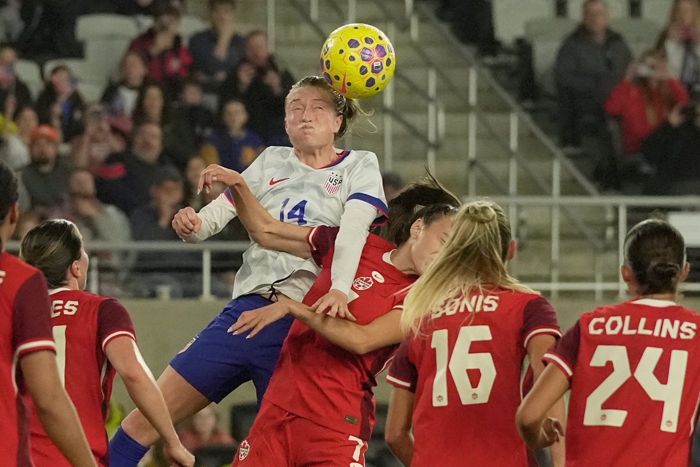 Sentnor scores in 1-0 USWNT victory over Canada in the SheBelieves Cup | iNFOnews.ca