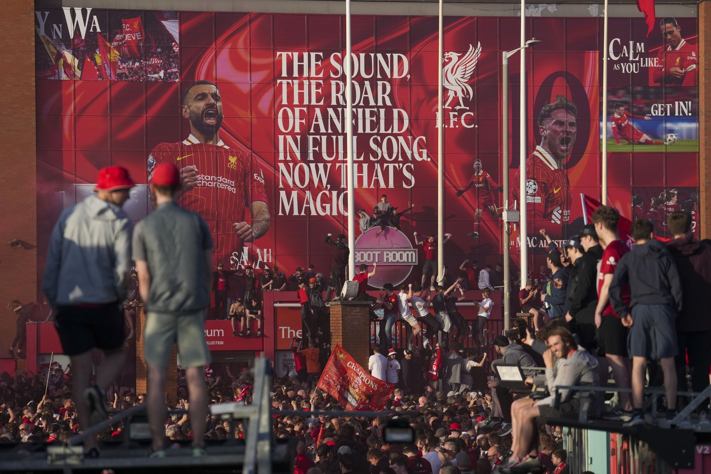 PHOTO COLLECTION: Liverpool Clinch Premier League Title | iNFOnews.ca