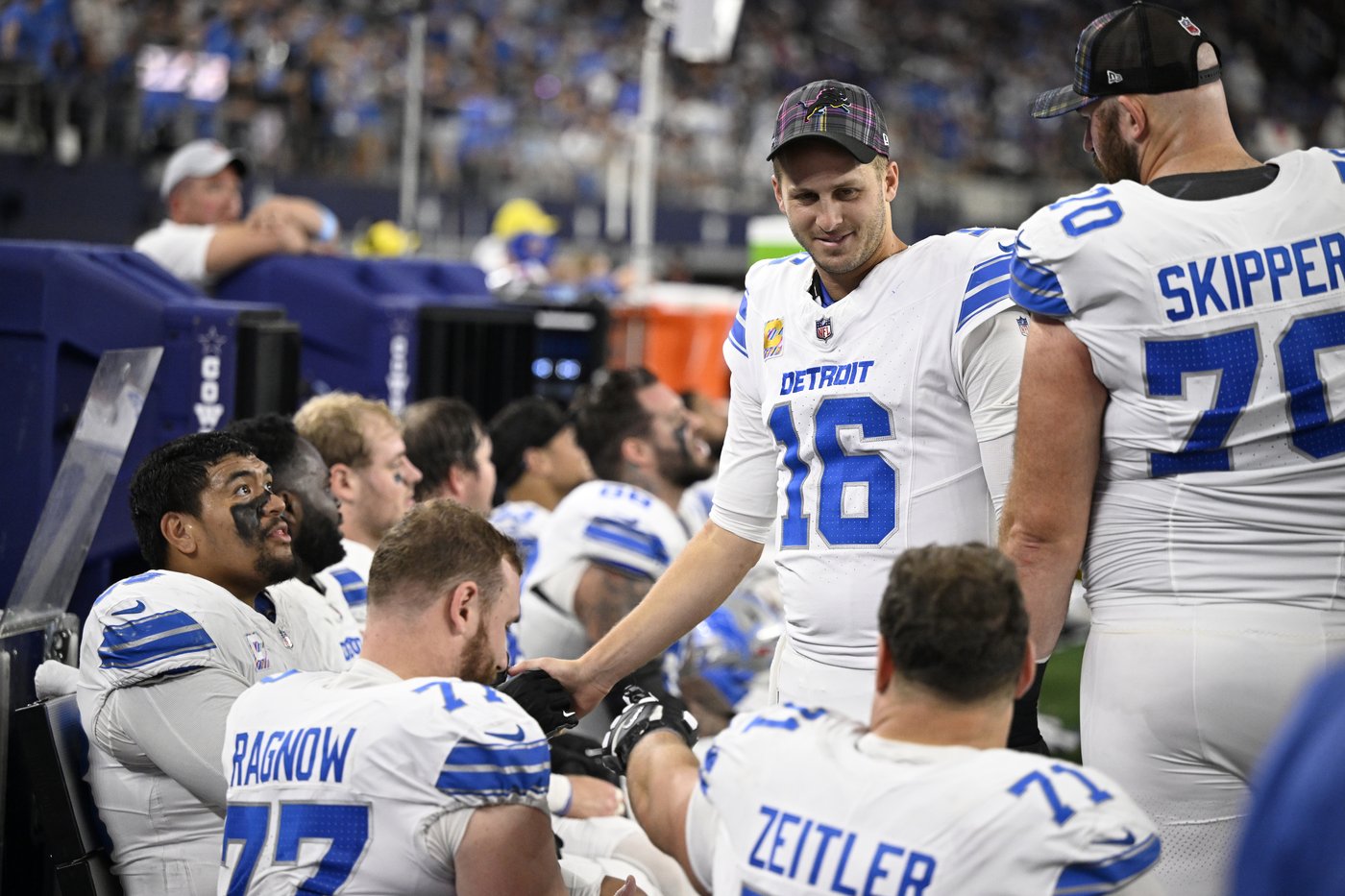 Lions try to stay positive after losing Aidan Hutchinson to broken leg | iNFOnews.ca