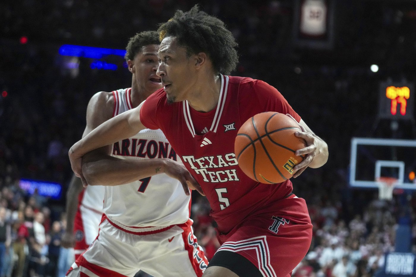 No. 20 Arizona avenge its only Big 12 loss with an 82-73 victory over No. 13 Texas Tech | iNFOnews.ca