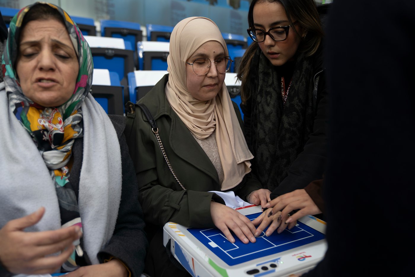 Blind fans were given touch tech to follow Africa Cup games, but not for the final | iNFOnews.ca Blind fans were given touch tech to follow Africa Cup games, but not for the final | iNFOnews.ca