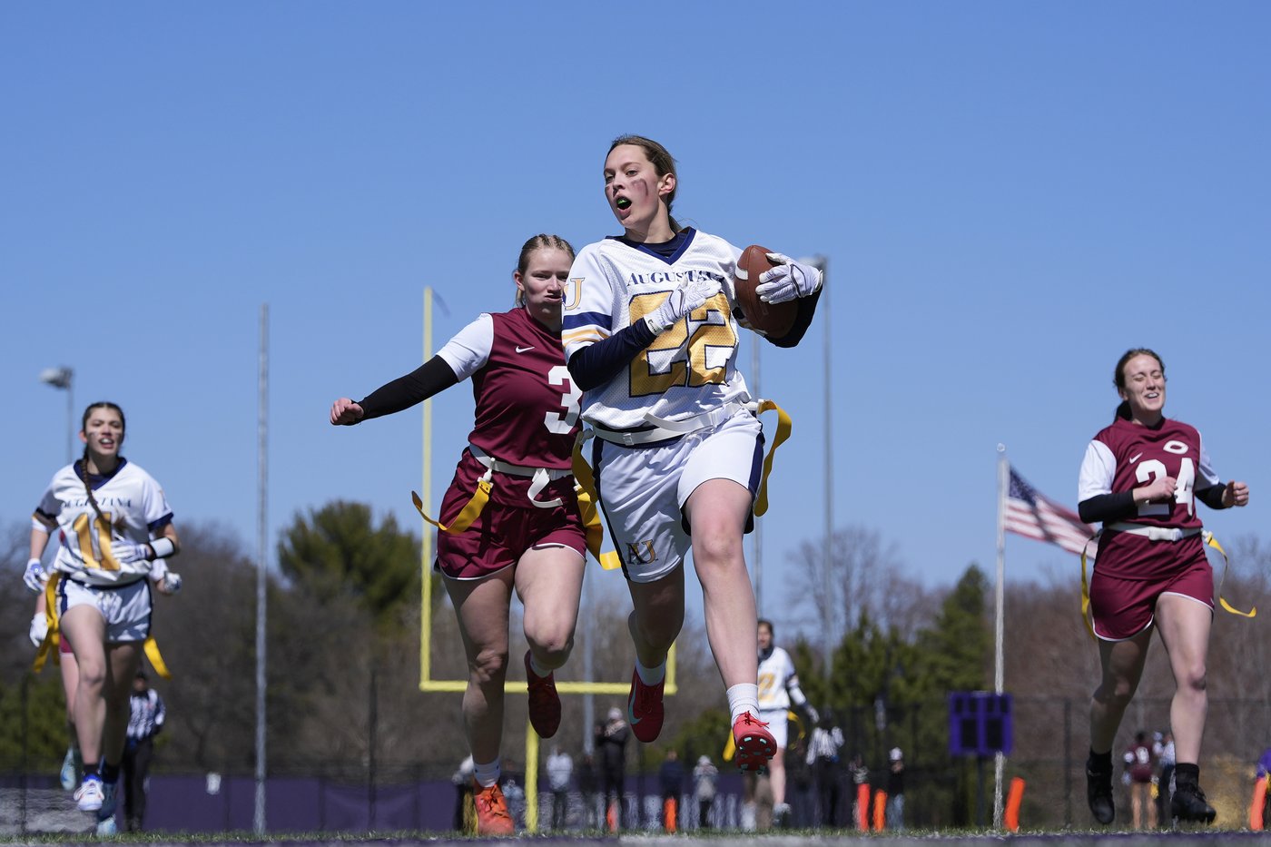 Women's flag football grows on college campuses, from startup clubs to varsity teams with NFL boost | iNFOnews.ca Women's flag football grows on college campuses, from startup clubs to varsity teams with NFL boost | iNFOnews.ca