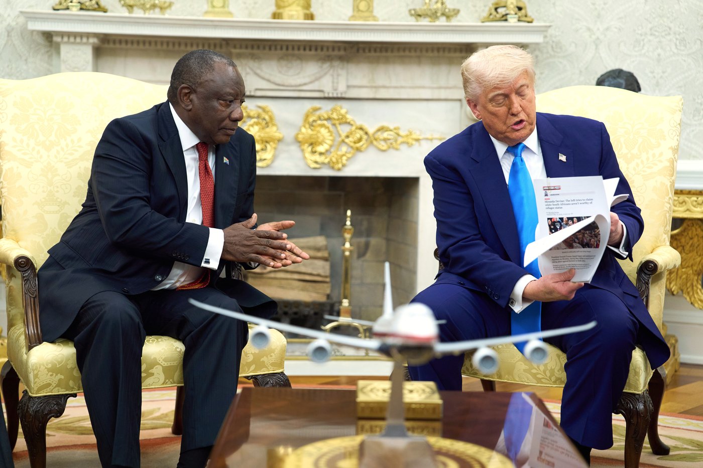 South Africa police minister says Trump 'twisted' facts to push baseless genocide claims | iNFOnews.ca