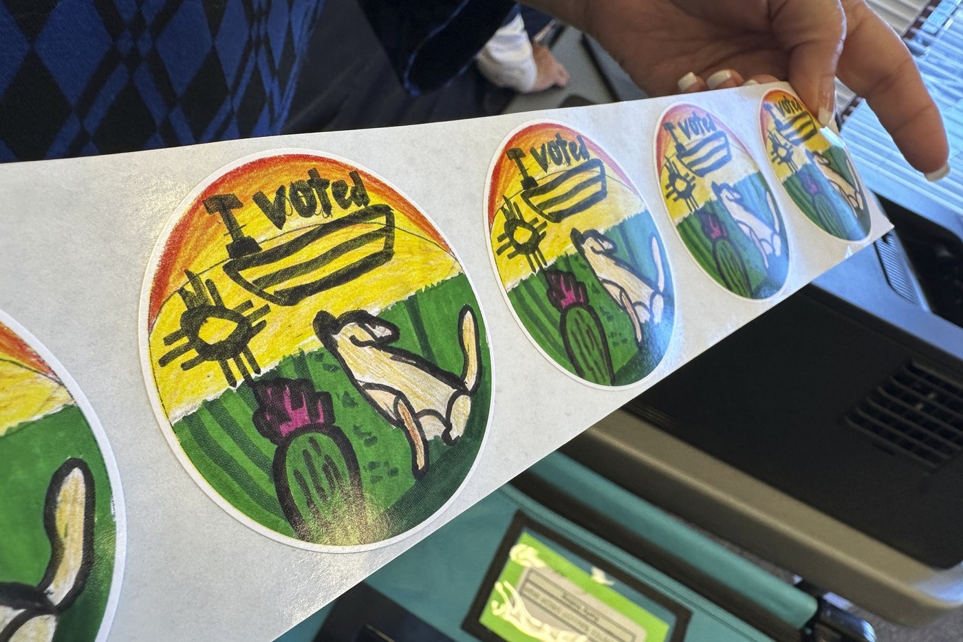 Creative 'I Voted' stickers branch out beyond the familiar flag design | iNFOnews.ca