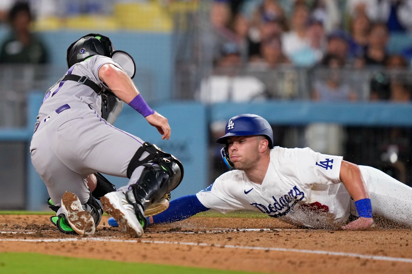 Rockies rally past the Dodgers 4-3 after 2 errors in the eighth | iNFOnews.ca