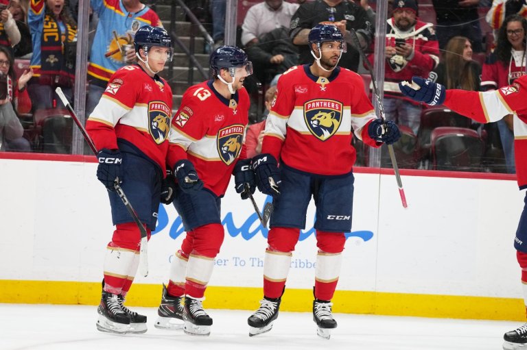 The '6-7' craze has found the Florida Panthers. They celebrated it with a 7-6 win | iNFOnews.ca