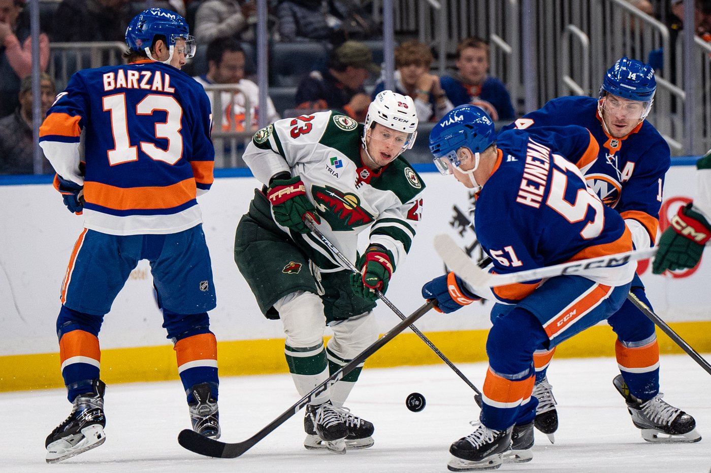 Kaprizov has goal and assist as Wild beat Islanders 5-2 for 3rd win in 4 games | iNFOnews.ca Kaprizov has goal and assist as Wild beat Islanders 5-2 for 3rd win in 4 games | iNFOnews.ca