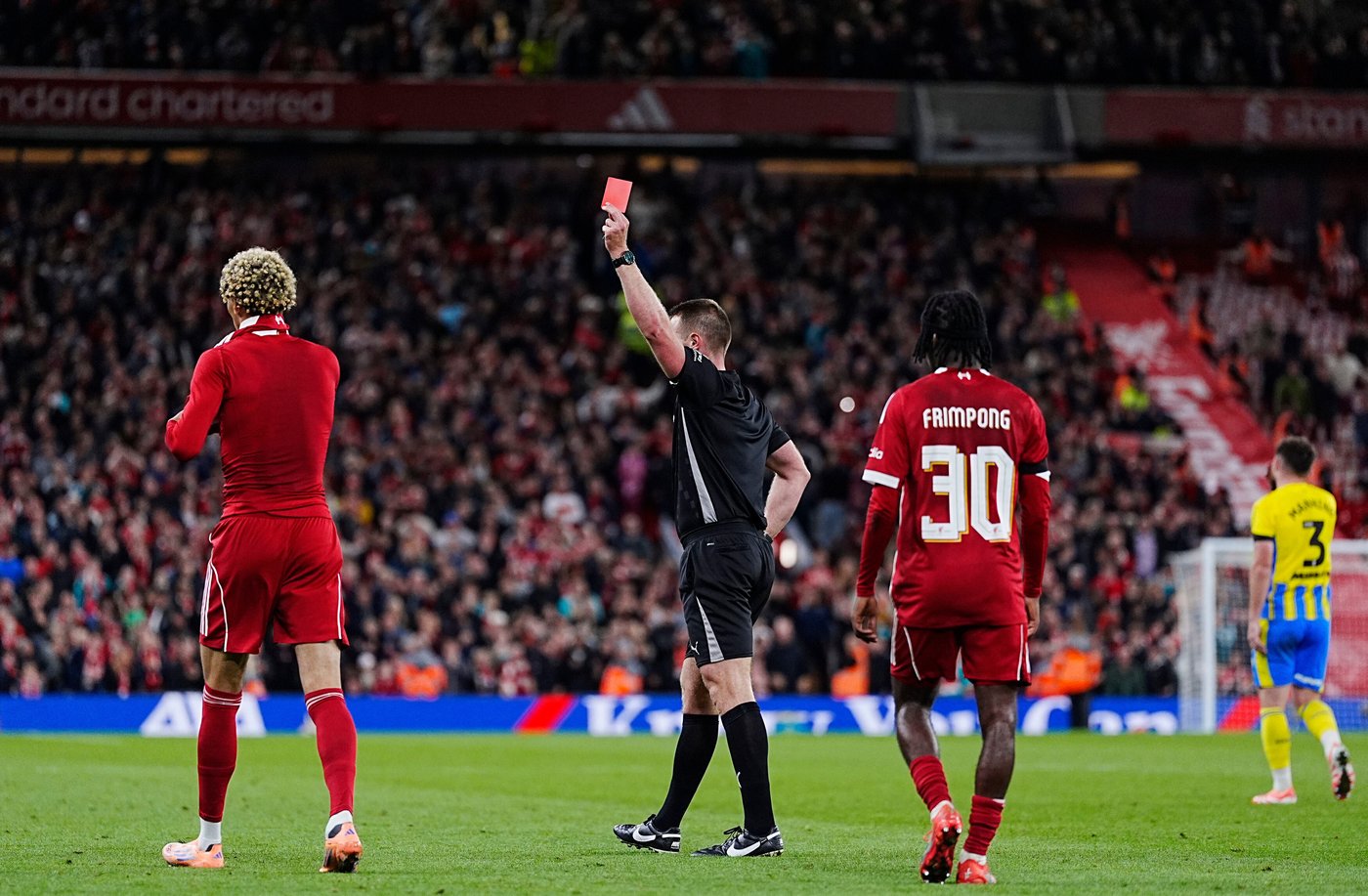Liverpool's Hugo Ekitike apologizes for celebration that earned him a red card and suspension | iNFOnews.ca Liverpool's Hugo Ekitike apologizes for celebration that earned him a red card and suspension | iNFOnews.ca