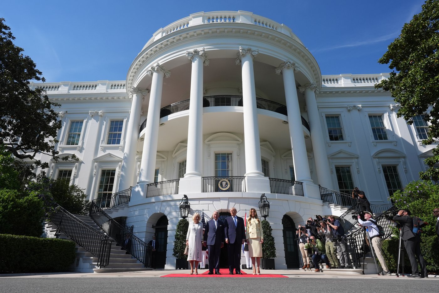 Photos show King Charles III and Queen Camilla on a 4-day visit to the US | iNFOnews.ca