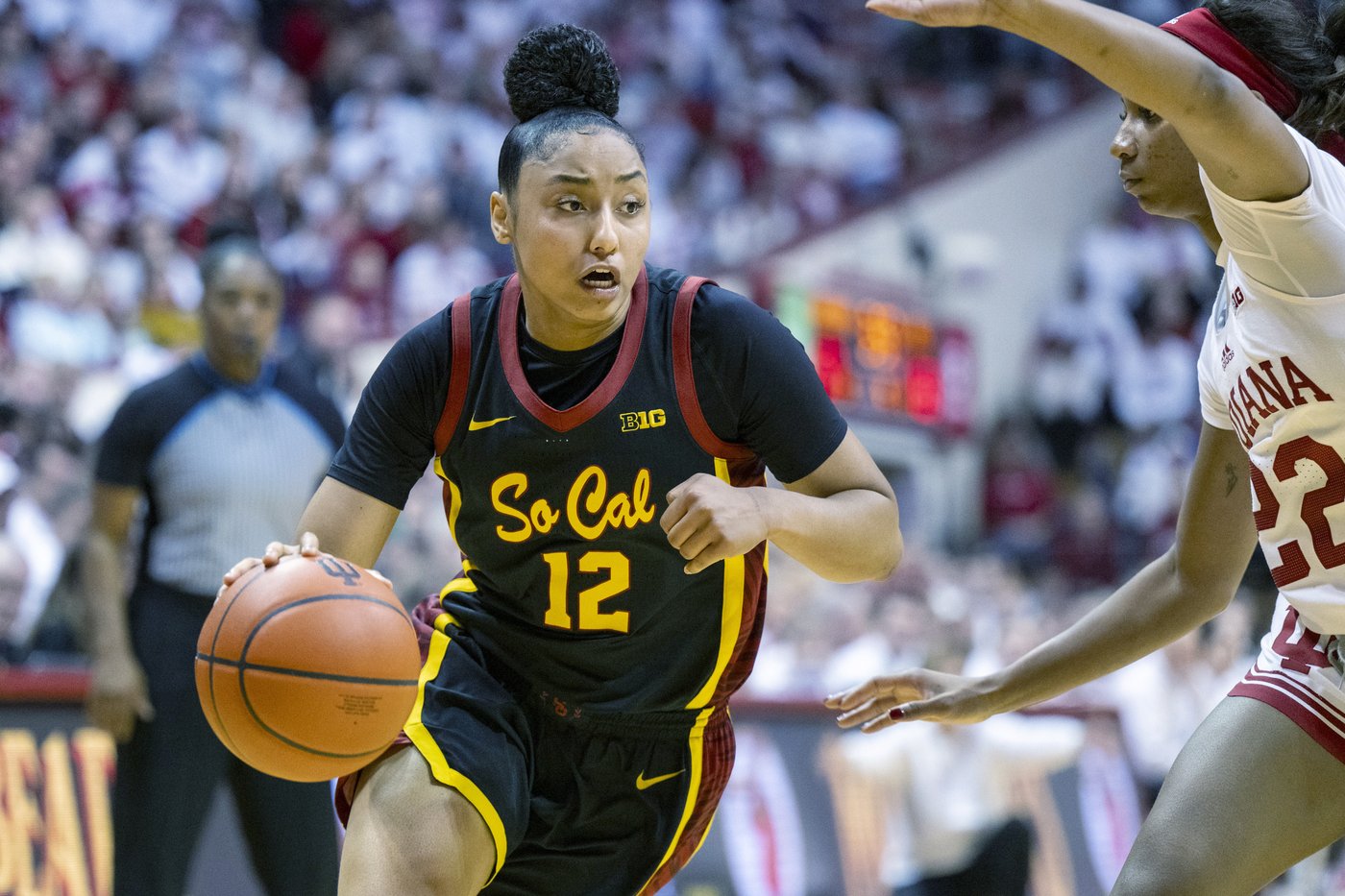 JuJu Watkins delivers late to propel No. 4 USC past Indiana 73-66 for 13th straight win | iNFOnews.ca JuJu Watkins delivers late to propel No. 4 USC past Indiana 73-66 for 13th straight win | iNFOnews.ca