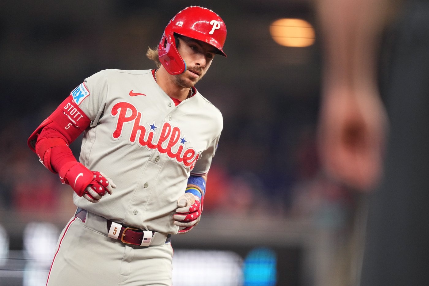 Bryson Stott's 3-run homer and Jesús Luzardo's strong outing help Phillies beat Marlins 7-2 | iNFOnews.ca