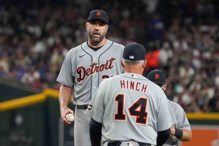 Tigers place Justin Verlander on 15-day injured list with hip injury | iNFOnews.ca