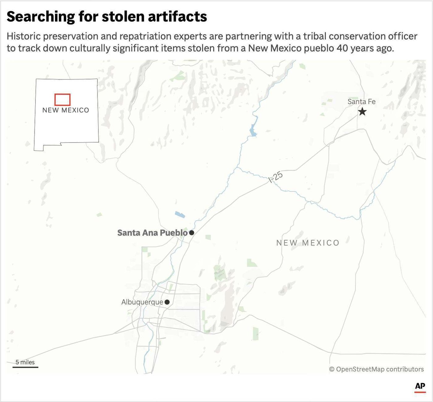 Investigators search for Native American items stolen decades ago in New Mexico | iNFOnews.ca