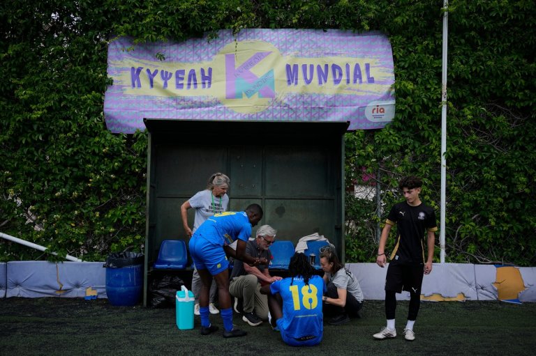 Migrant amateur teams in Greece get into World Cup spirit before new EU border measures take effect | iNFOnews.ca