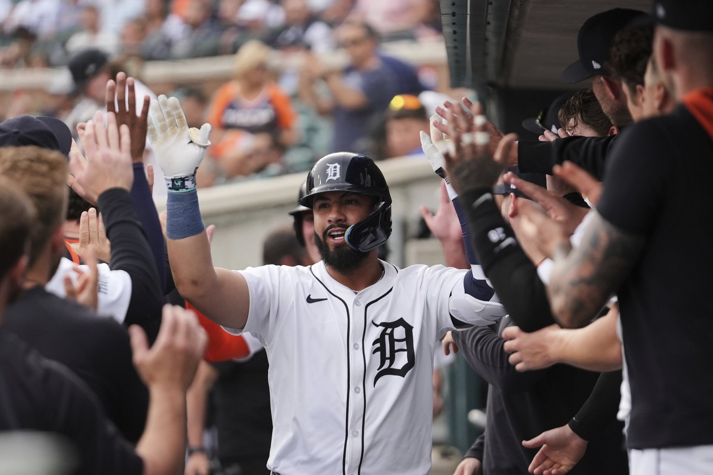 Gleyber Torres homers and drives in 3 runs as Tigers rout Red Sox 14-2 | iNFOnews.ca