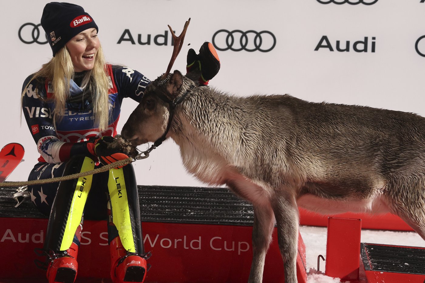 U.S. ski star Shiffrin wins season's first World Cup slalom, Germain 10th | iNFOnews.ca U.S. ski star Shiffrin wins season's first World Cup slalom, Germain 10th | iNFOnews.ca