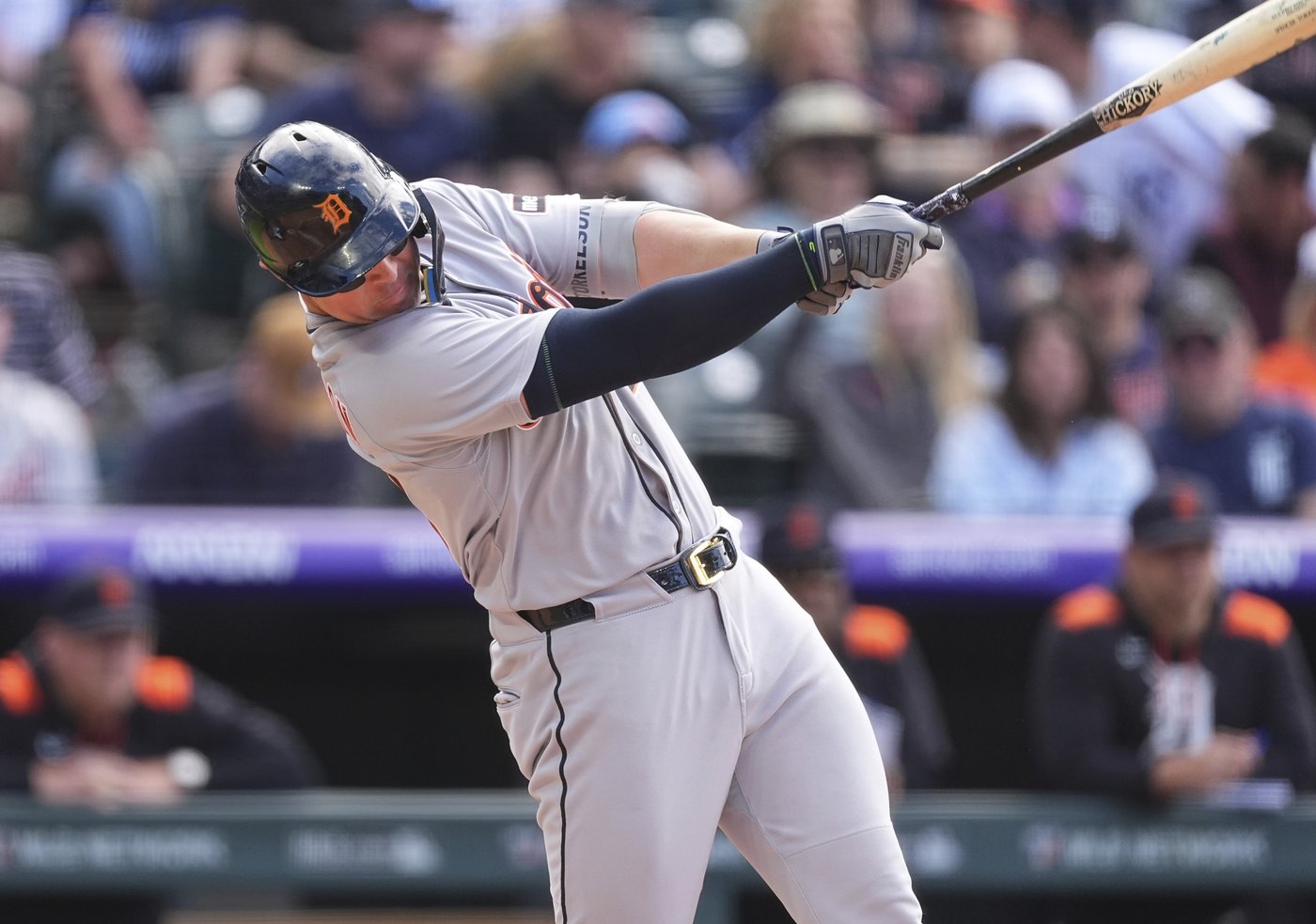 Montero, Keith lead Tigers over slumping Rockies 11-1 to sweep doubleheader | iNFOnews.ca