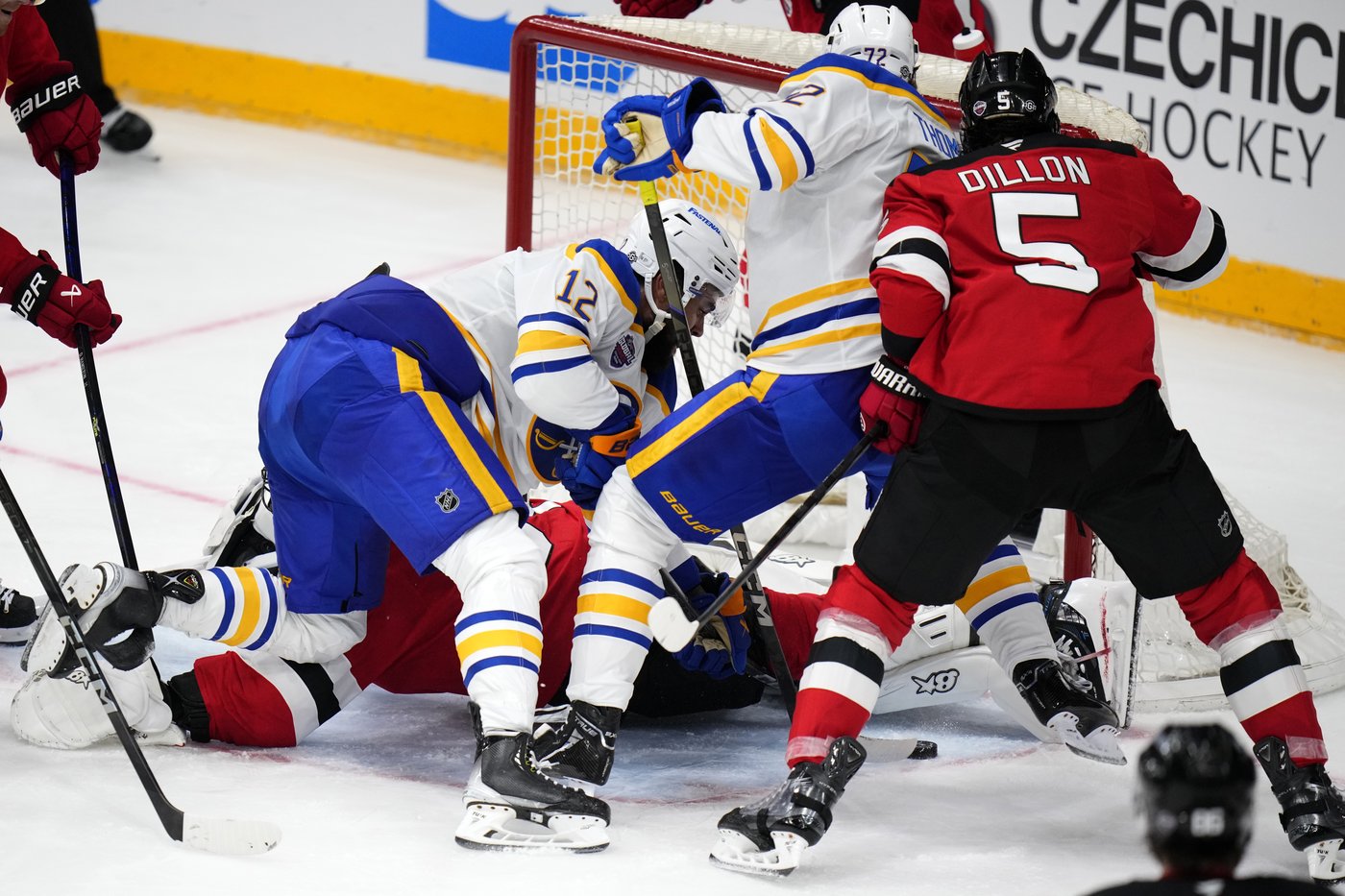 Cotter scores as Devils beat Sabres 3-1 to sweep season-opening series in Prague | iNFOnews.ca