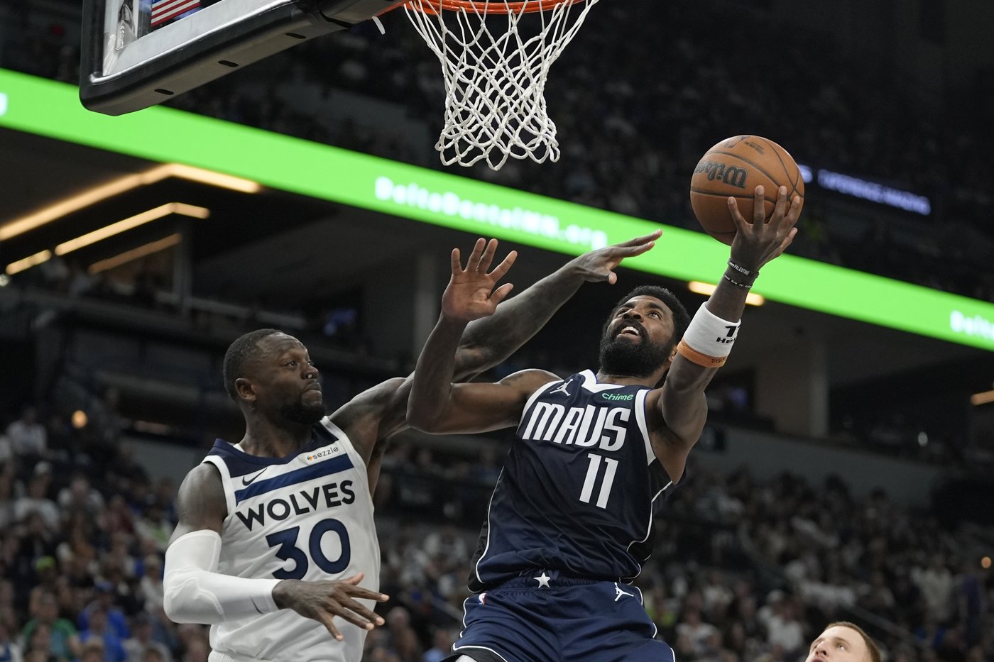 Mavericks fend off Timberwolves 120-114 in West finals rematch behind Irving's 35 points | iNFOnews.ca Mavericks fend off Timberwolves 120-114 in West finals rematch behind Irving's 35 points | iNFOnews.ca