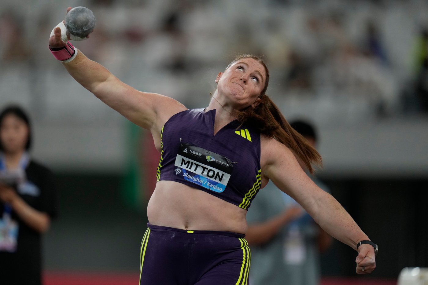 Canada's Sarah Mitton takes bronze in women's shot put at Diamond League stop | iNFOnews.ca