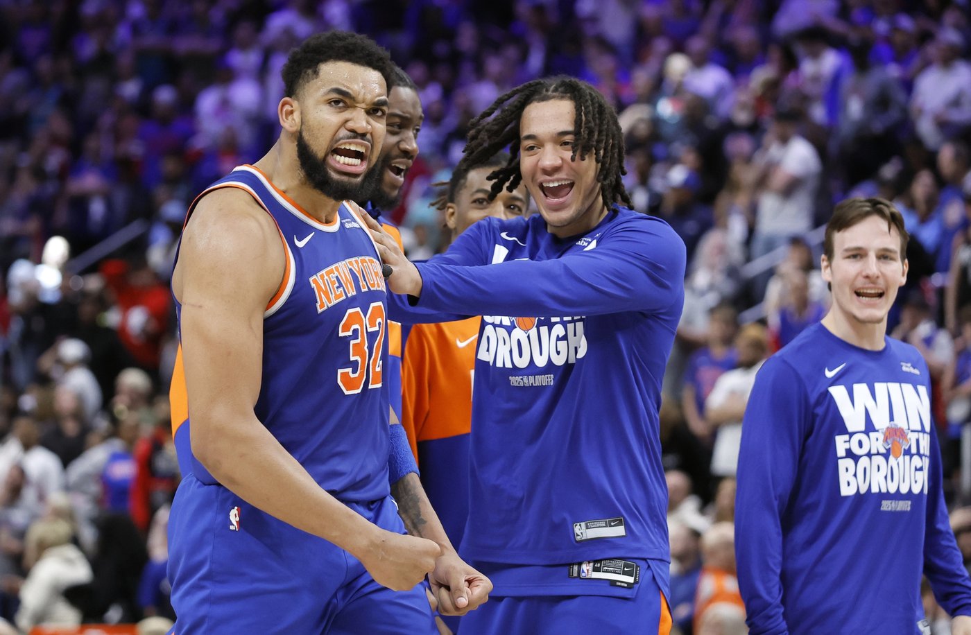 Brunson scores 32, Towns adds 27, Knicks beat Pistons as Game 4 ends with missed foul call | iNFOnews.ca