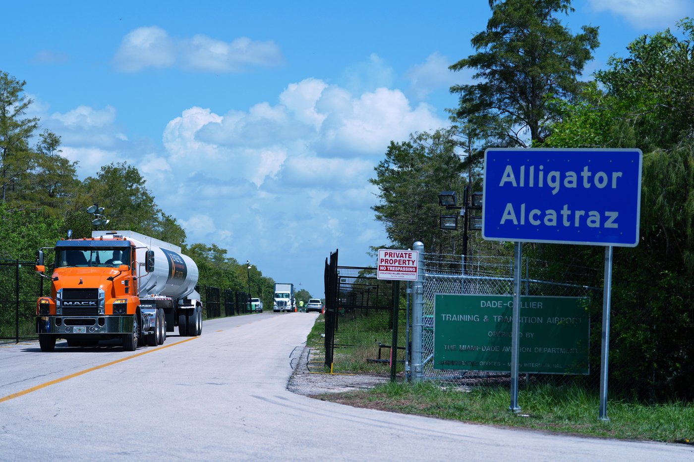 Lawyers say access to 'Alligator Alcatraz' is still hard to get as a judge weighs the case