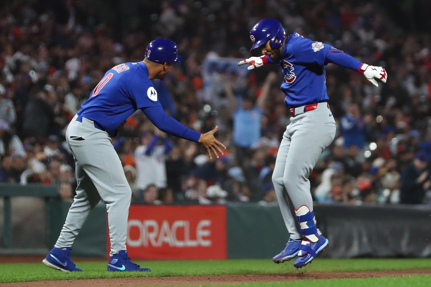 Pete Crow-Armstrong homers on 1st pitch of the game in the Cubs' 6-1 win over the Giants | iNFOnews.ca Pete Crow-Armstrong homers on 1st pitch of the game in the Cubs' 6-1 win over the Giants | iNFOnews.ca