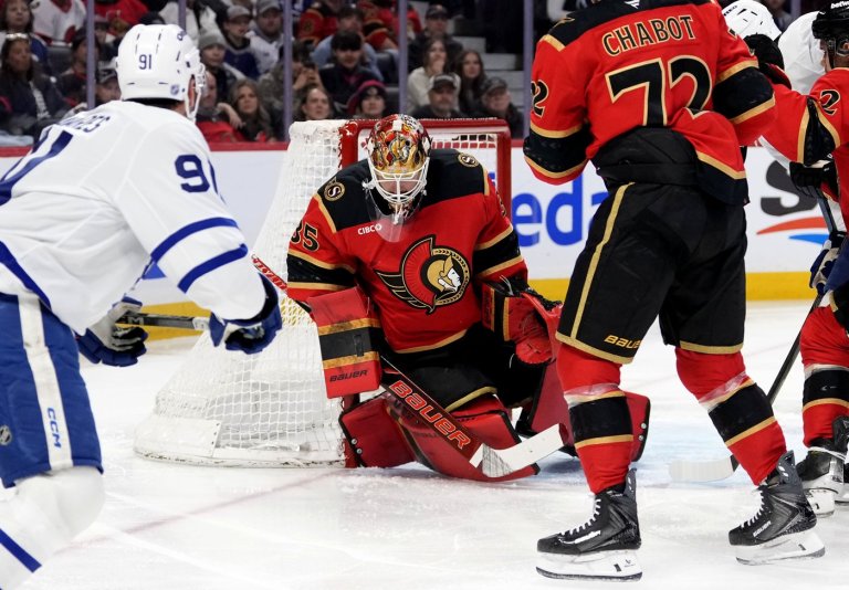 Senators pounce on Leafs early, record 5-2 victory | iNFOnews.ca