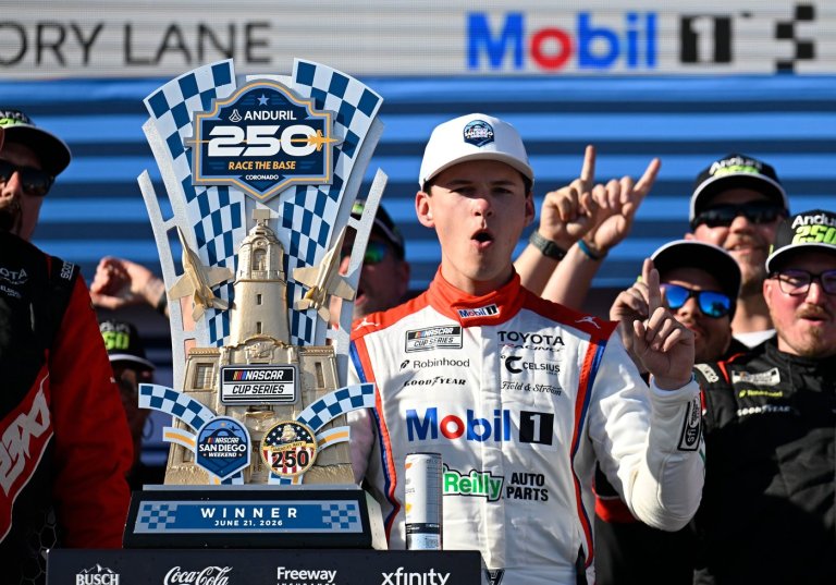 Corey Heim outduels Tyler Reddick for first NASCAR Cup win at inaugural San Diego race | iNFOnews.ca