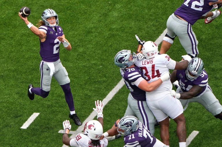Avery Johnson and Rodney Fields Jr. lead Kansas State over Washington State 34-7 | iNFOnews.ca