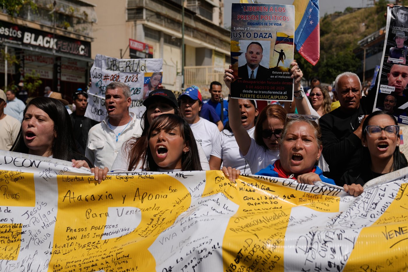 Families of Venezuelans detained for political activism demand their release outside infamous prison | iNFOnews.ca Families of Venezuelans detained for political activism demand their release outside infamous prison | iNFOnews.ca