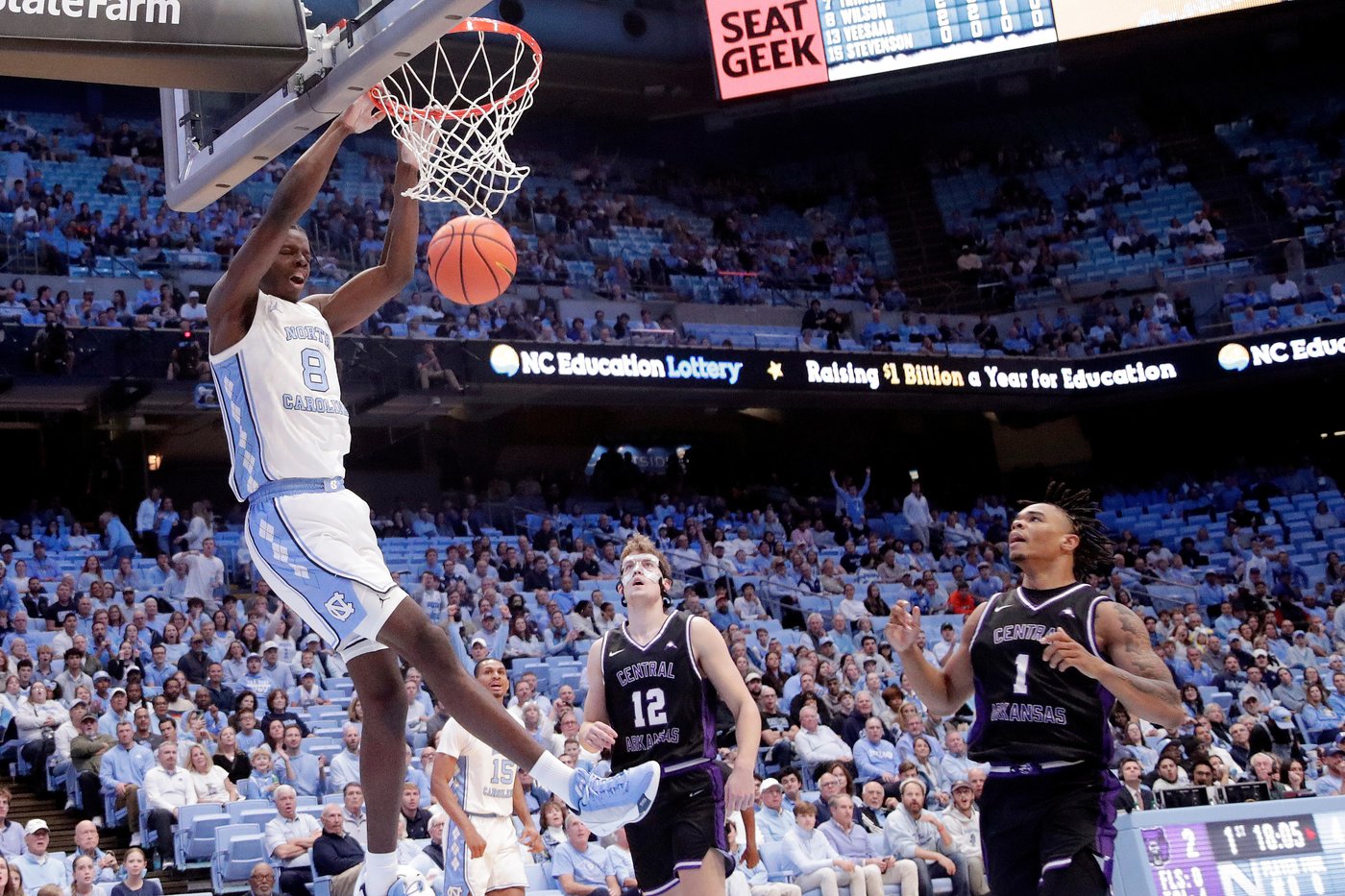 Newcomers Wilson and Bogavac power No. 25 North Carolina to a 94-54 rout of Central Arkansas | iNFOnews.ca Newcomers Wilson and Bogavac power No. 25 North Carolina to a 94-54 rout of Central Arkansas | iNFOnews.ca