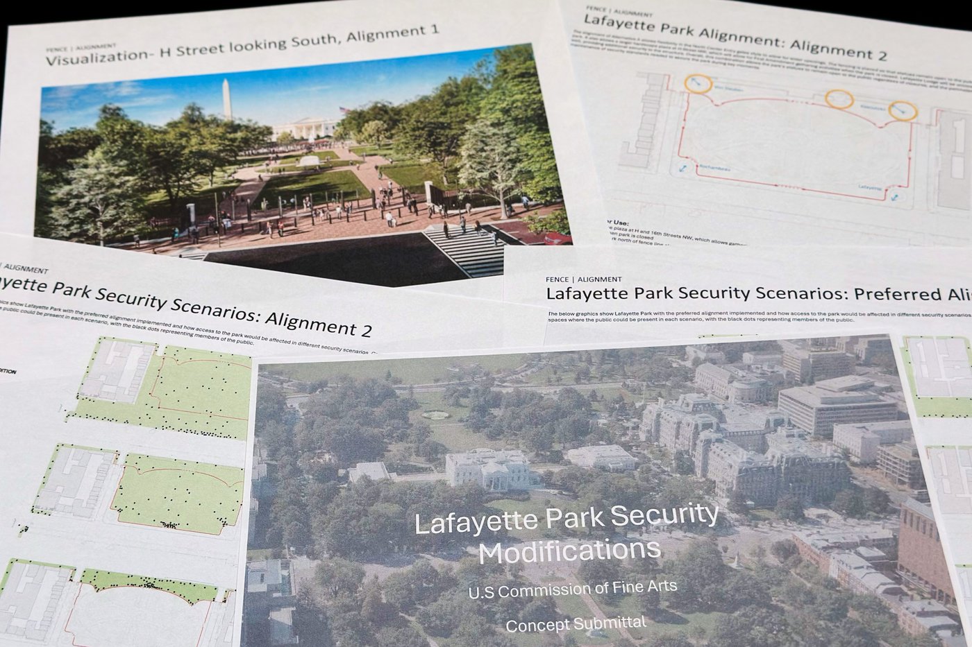 Federal panel reviews park fencing plan and visitor screening center to improve White House security | iNFOnews.ca