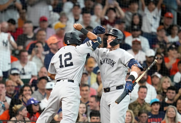Wells hits go-ahead homer in 7th and Yankees beat Astros 8-3 to extend winning streak to 8 games | iNFOnews.ca