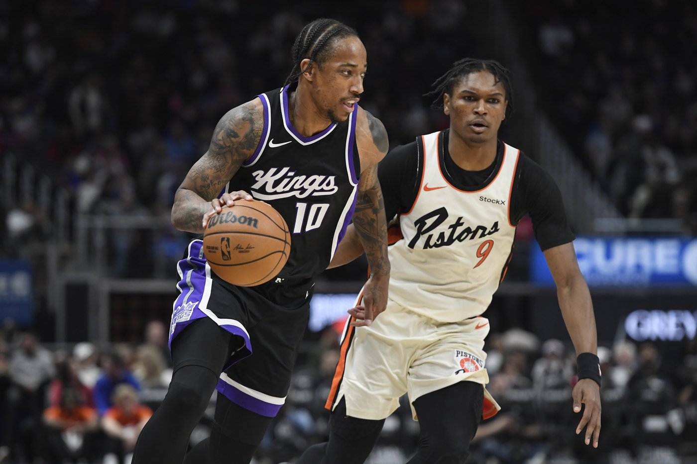 LaVine and DeRozan combine for 80 points in Kings 127-117 win over the Pistons | iNFOnews.ca