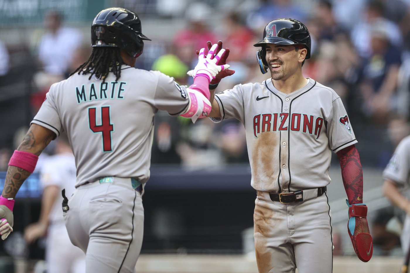 Ketel Marte and Corbin Carroll's home runs power Diamondbacks to 8-3 win over Braves | iNFOnews.ca Ketel Marte and Corbin Carroll's home runs power Diamondbacks to 8-3 win over Braves | iNFOnews.ca