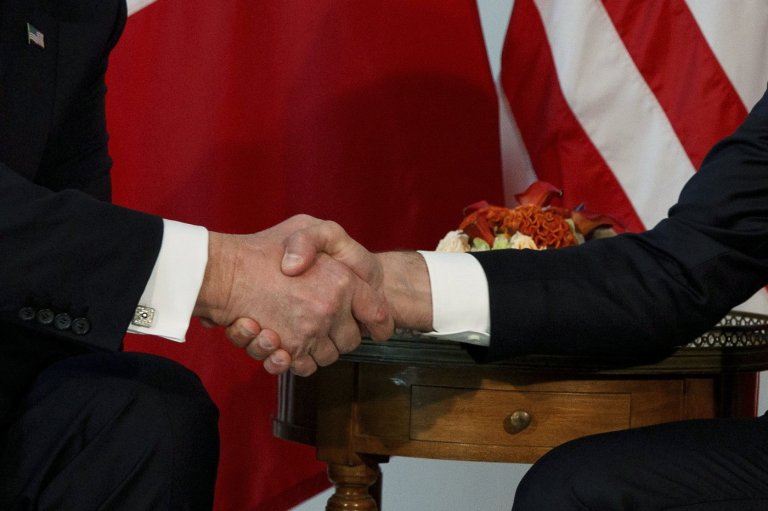 From white knuckles to open barbs, Trump and Macron bring a rocky history to the G7 summit | iNFOnews.ca