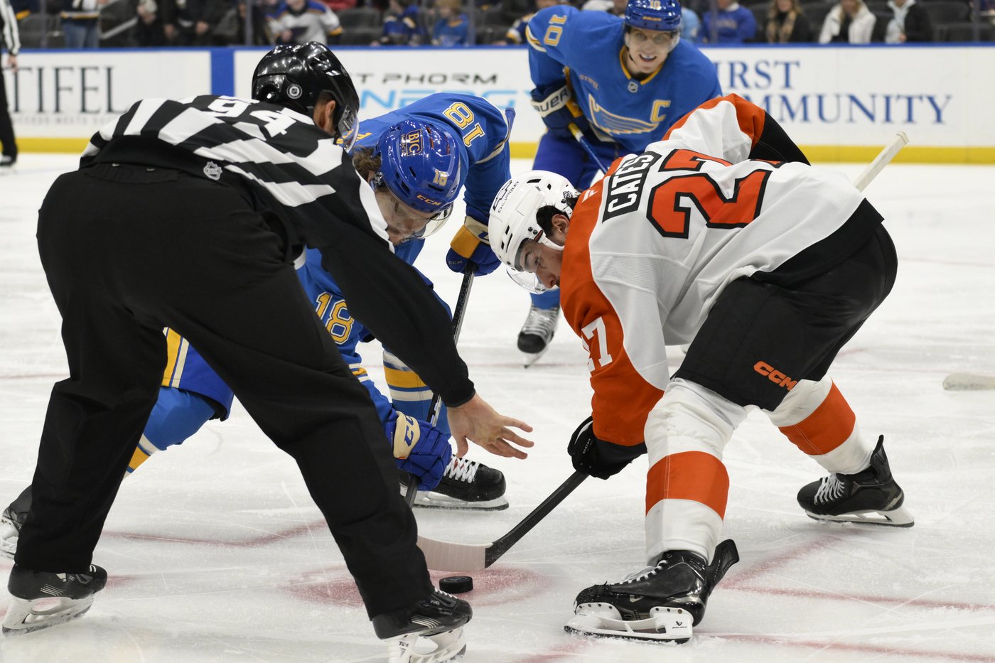 Michkov scores in OT to give Flyers 3-2 victory over Blues | iNFOnews.ca Michkov scores in OT to give Flyers 3-2 victory over Blues | iNFOnews.ca