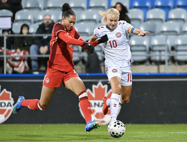 Smith scores late equalizer as Canada salvages 1-1 draw with Denmark | iNFOnews.ca