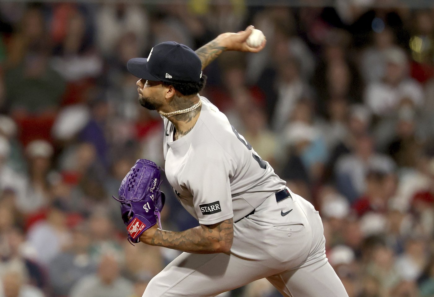 Yankees' Luis Gil pulled after 6 no-hit innings. Reliever Fernando Cruz gives up a homer in the 7th | iNFOnews.ca