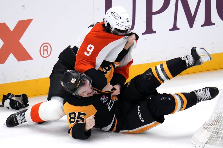 Zegras scores in shootout as Flyers defeat Penguins 4-3 | iNFOnews.ca