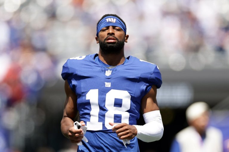 Giants release their longest-tenured player, wide receiver Darius Slayton | iNFOnews.ca